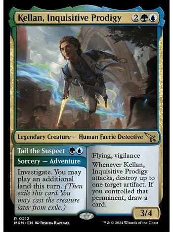 Kellan, Inquisitive Prodigy // Tail the Suspect