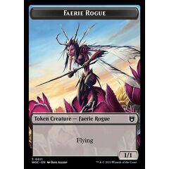 Faerie Rogue Token (Black)