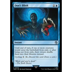 Don't Blink
