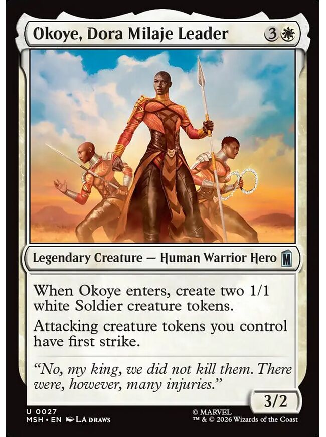 Okoye, Dora Milaje Leader