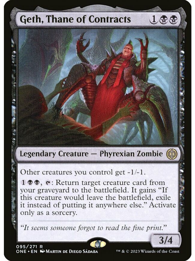 Geth, Thane of Contracts