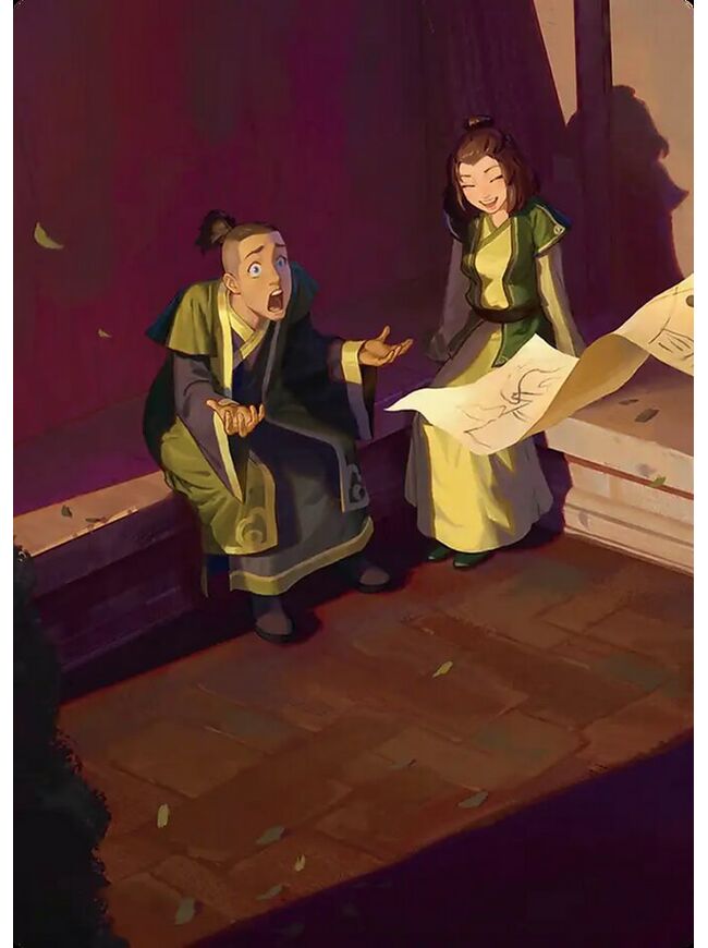 Sokka and Suki // Sokka and Suki
