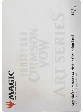 Sigarda's Summons // Sigarda's Summons (Art Series)