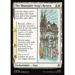 The Mountain-king's Return
