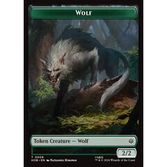 Wolf Token (2/2) (Green)
