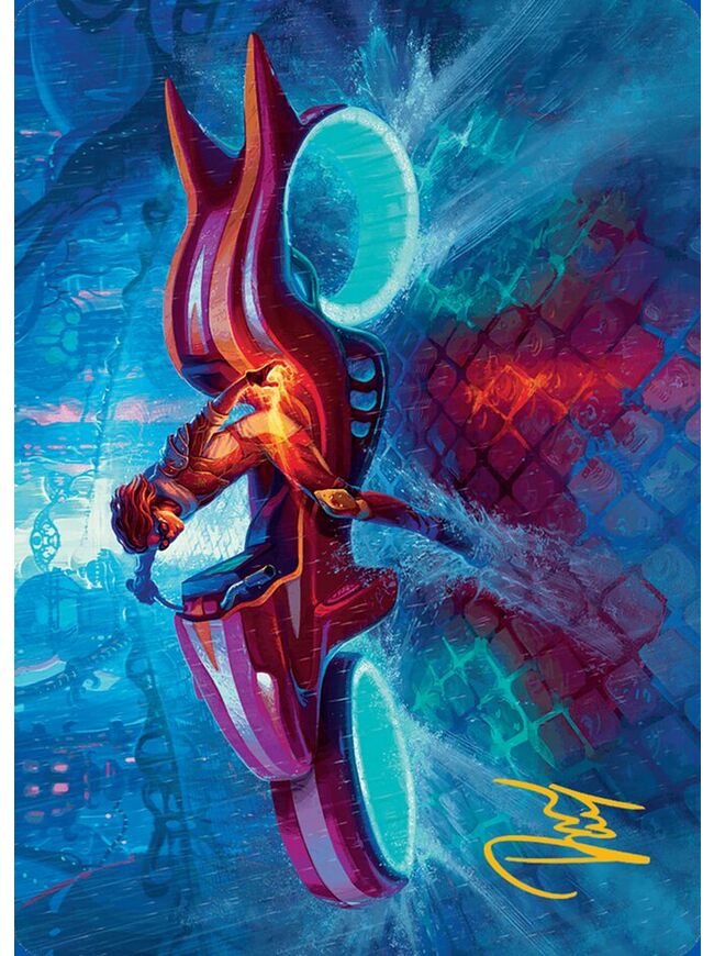 Chandra, Spark Hunter // Chandra, Spark Hunter (Art Series)
