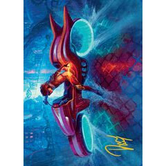 Chandra, Spark Hunter // Chandra, Spark Hunter (Art Series)
