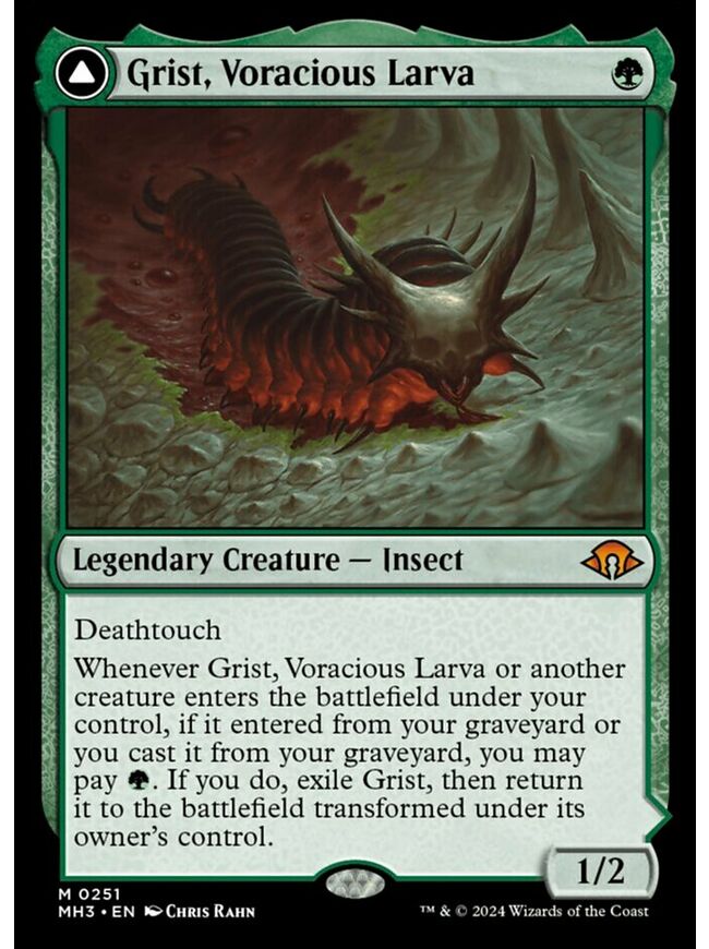 Grist, Voracious Larva // Grist, the Plague Swarm