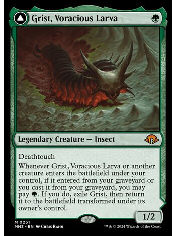 Grist, Voracious Larva // Grist, the Plague Swarm