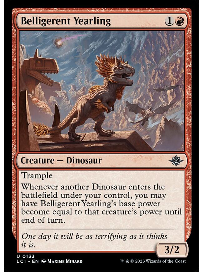 Belligerent Yearling