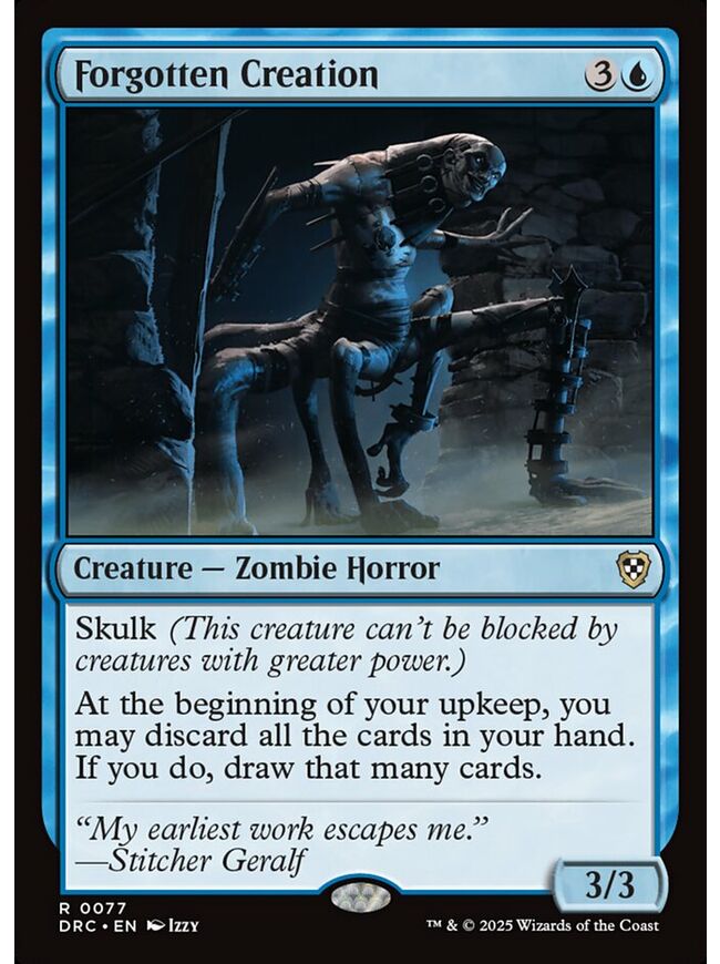 Forgotten Creation
