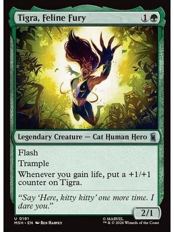Tigra, Feline Fury
