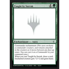 Taught by Surrak