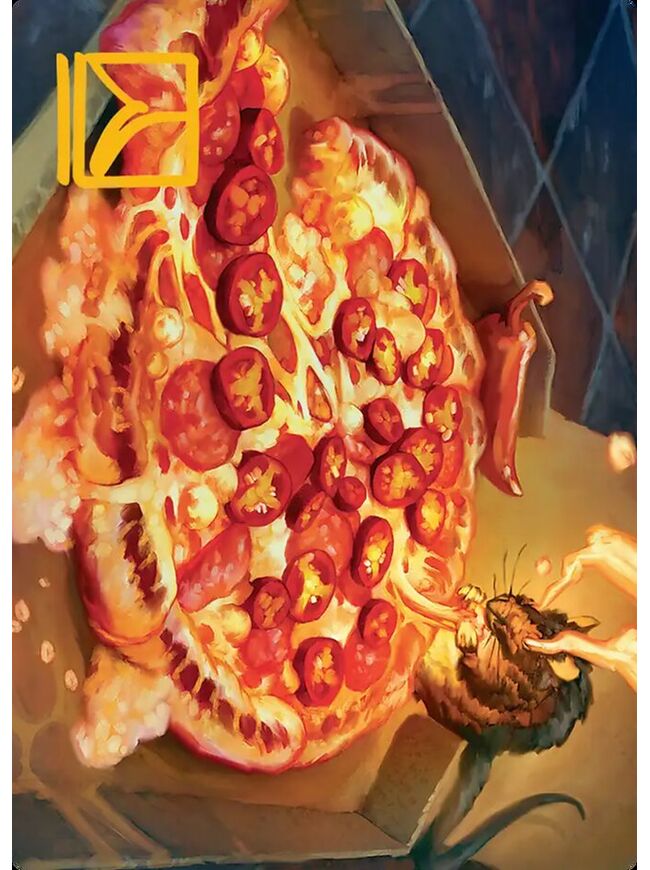 Spicy Oatmeal Pizza // Spicy Oatmeal Pizza (Art Series)
