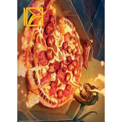 Spicy Oatmeal Pizza // Spicy Oatmeal Pizza (Art Series)