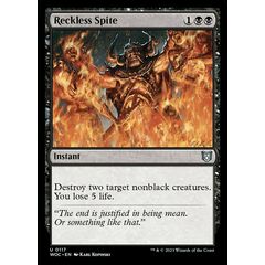 Reckless Spite