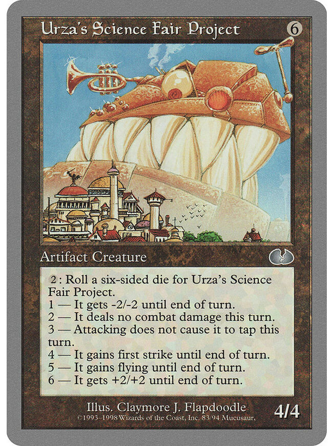 Urza's Science Fair Project