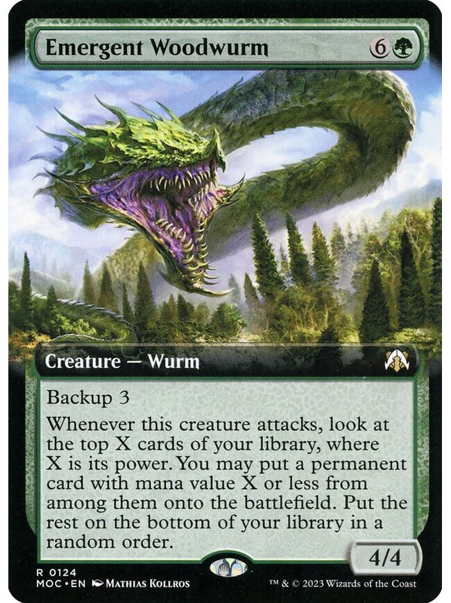Emergent Woodwurm