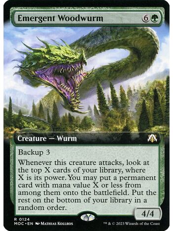 Emergent Woodwurm