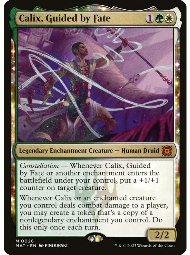 Calix, Guided by Fate