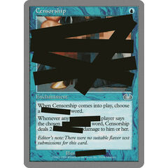Censorship