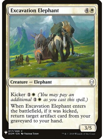 Excavation Elephant