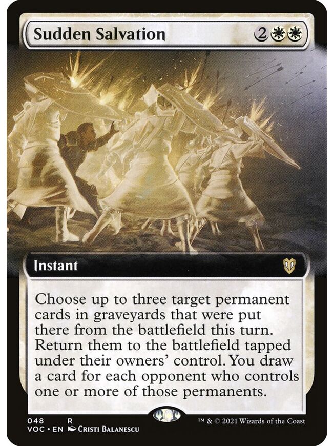 Sudden Salvation