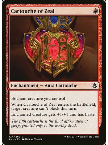 Cartouche of Zeal