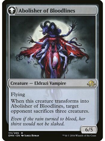 Voldaren Pariah // Abolisher of Bloodlines