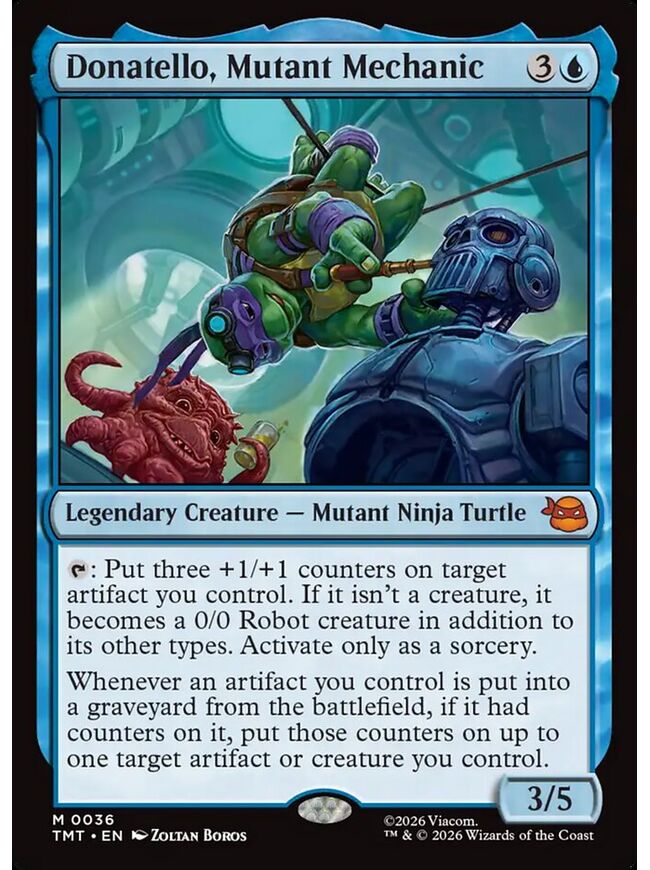 Donatello, Mutant Mechanic