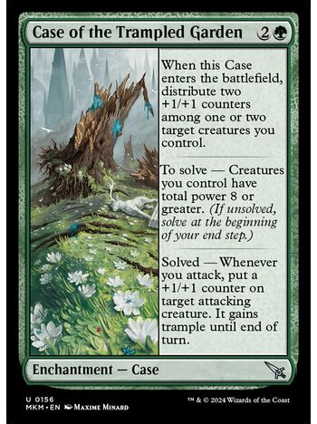 Case of the Trampled Garden