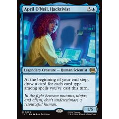 April O'Neil, Hacktivist
