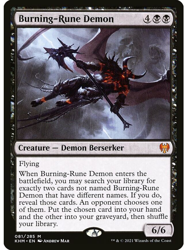 Burning-Rune Demon