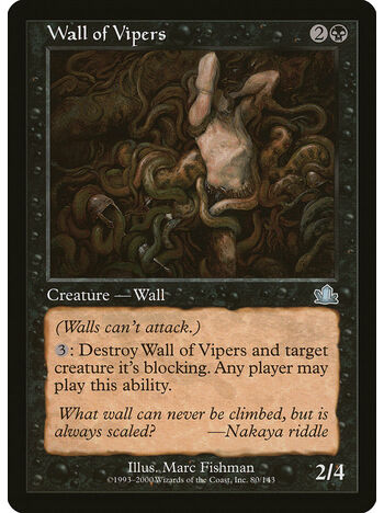 Wall of Vipers