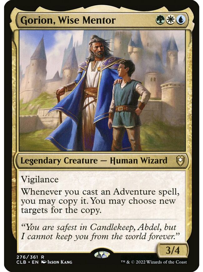 Gorion, Wise Mentor