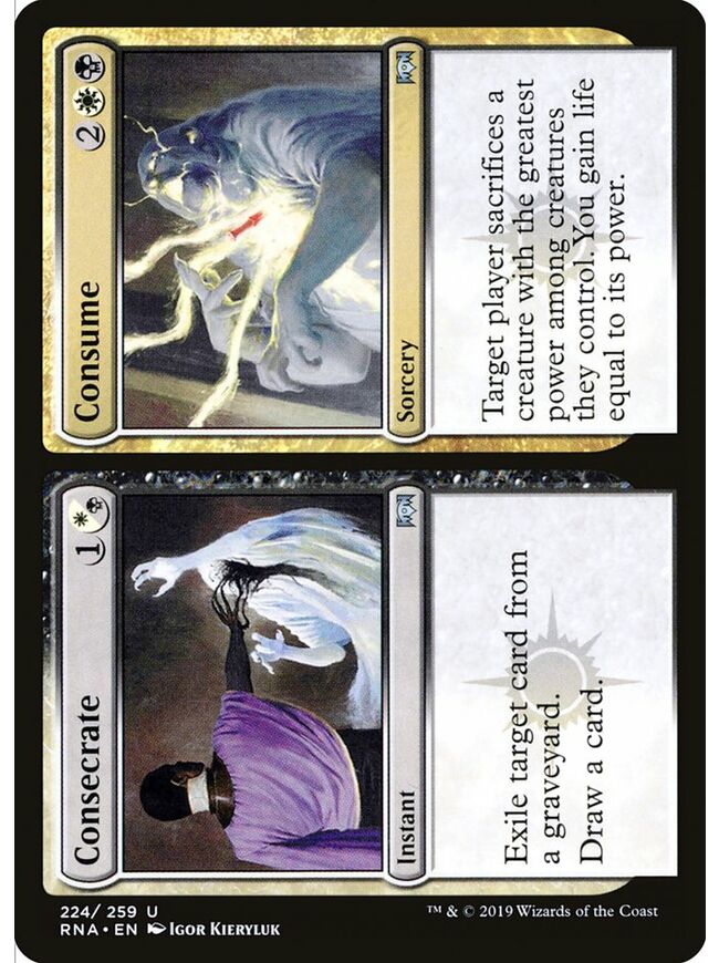 Consecrate // Consume