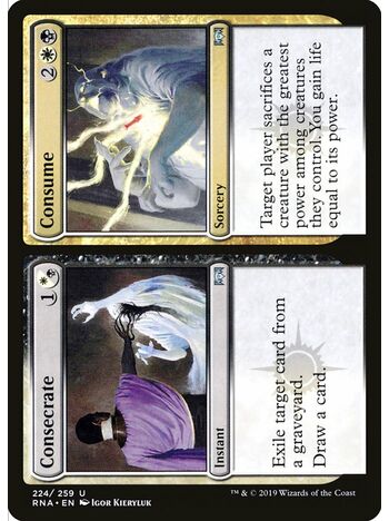 Consecrate // Consume
